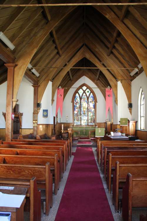 Christ Church Nave and Sanctuary, 1879