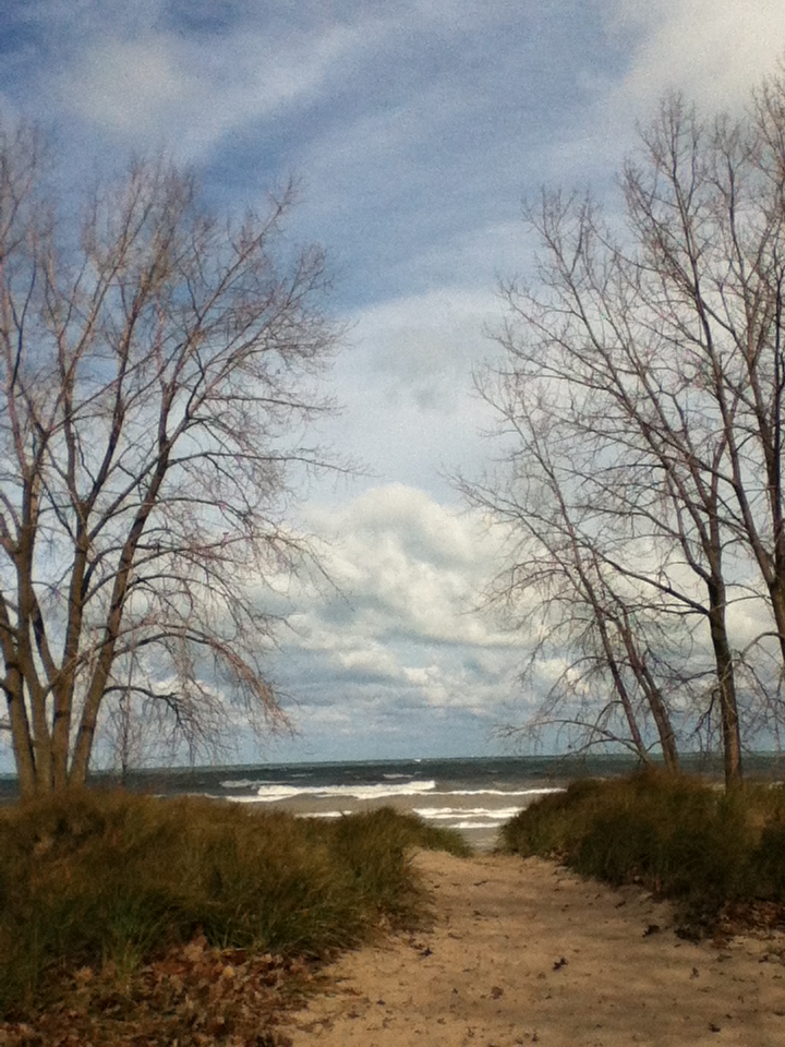 Gillson Park Beach, Willmette .. Lake Michigan on a different day